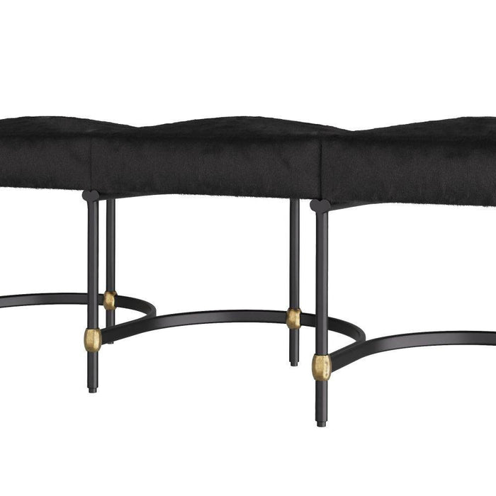 Arteriors - FHI08 - Bench - Blaire - Blackened Bronze