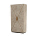 Arteriors - FNS04 - Cabinet - Tidwell - Smoke Oak Veneer/Antique Brass
