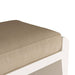 Arteriors - FOS02 - Ottoman - Alanna - Sand Vegan Leather