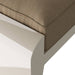 Arteriors - FOS02 - Ottoman - Alanna - Sand Vegan Leather