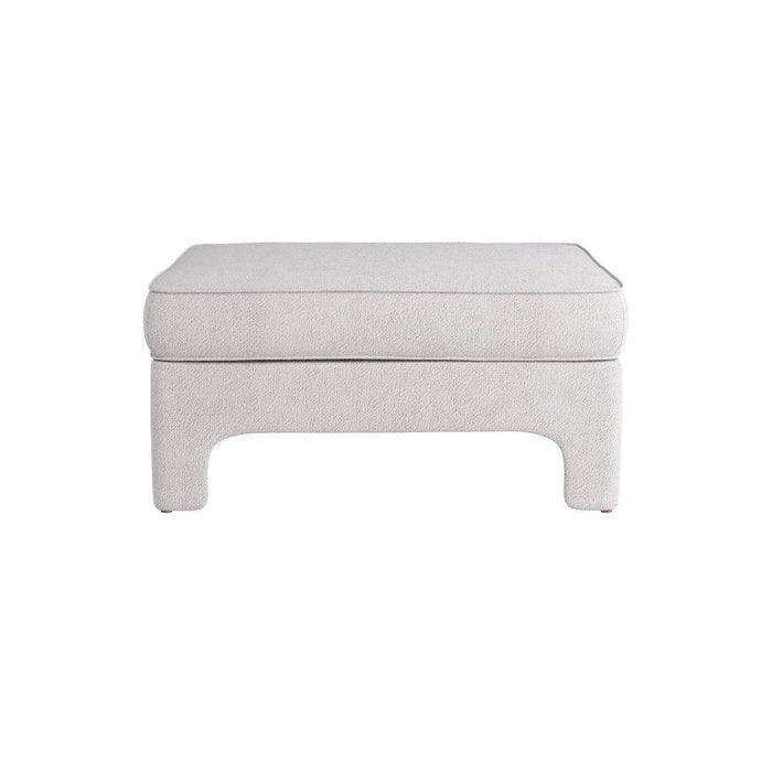 Arteriors - FOU02 - Ottoman - Ava - Stone Boucle
