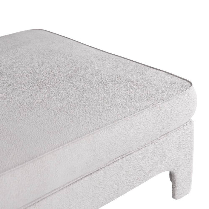 Arteriors - FOU02 - Ottoman - Ava - Stone Boucle