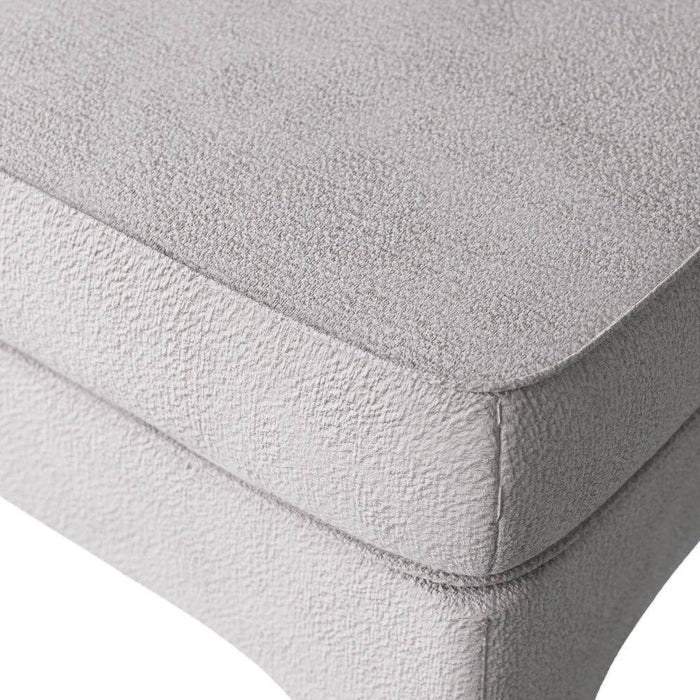 Arteriors - FOU02 - Ottoman - Ava - Stone Boucle