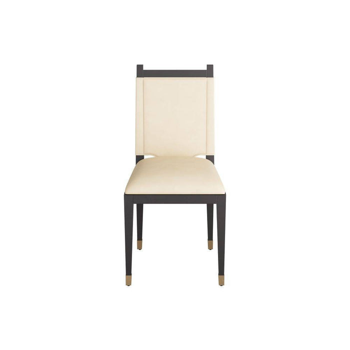 Arteriors - FRI07 - Dining Chair - Burdock - Ivory Leather