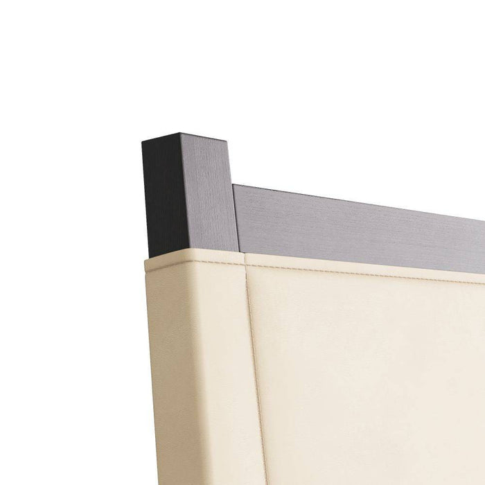 Arteriors - FRI07 - Dining Chair - Burdock - Ivory Leather