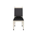 Arteriors - FRI08 - Dining Chair - Burdock - Graphite Leather
