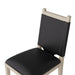 Arteriors - FRI08 - Dining Chair - Burdock - Graphite Leather