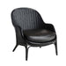 Arteriors - FRS07 - Lounge Chair - Bonnie - Noir Vegan Leather