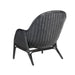 Arteriors - FRS07 - Lounge Chair - Bonnie - Noir Vegan Leather