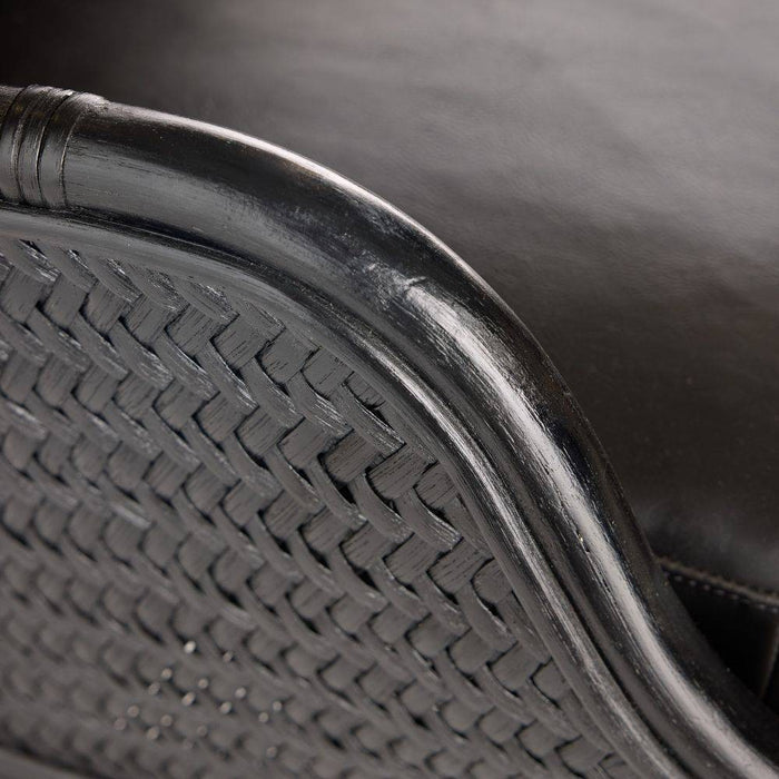 Arteriors - FRS07 - Lounge Chair - Bonnie - Noir Vegan Leather