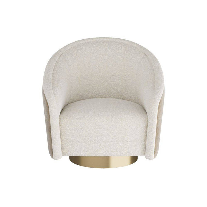 Arteriors - FRU05 - Chair - Aljona - Cream Sherpa