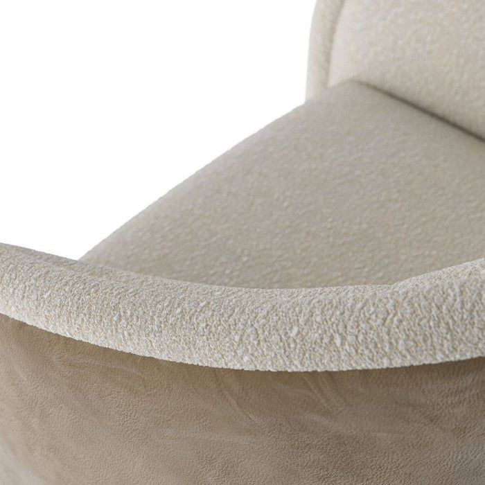 Arteriors - FRU05 - Chair - Aljona - Cream Sherpa