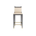 Arteriors - FSI07 - Bar Stool - Burdock - Ivory Leather