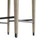 Arteriors - FSI08 - Bar Stool - Burdock - Ebony Leather
