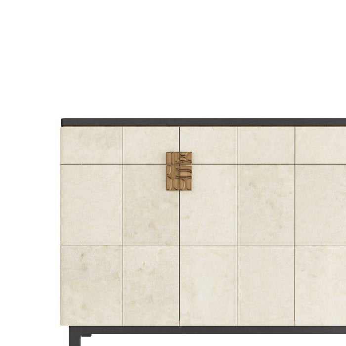 Arteriors - FZI02 - Credenza - Braelyn - Ivory Vellum