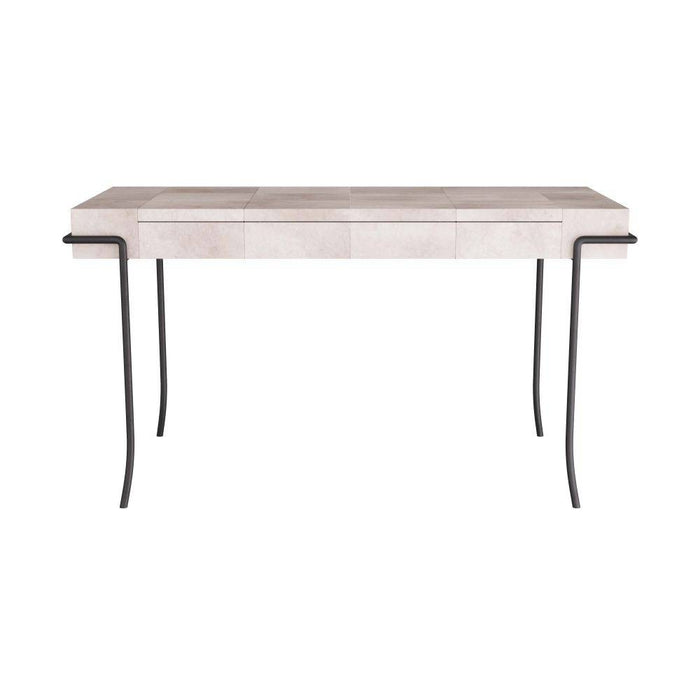 Arteriors - GDFKI01 - Desk - Mosquito - Ivory Vellum/Blackened Iron