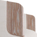 Arteriors - GDFRU01 - Lounge Chair - Reveal - Bone Linen/Cerused Oak/Antique Brass Nailheads
