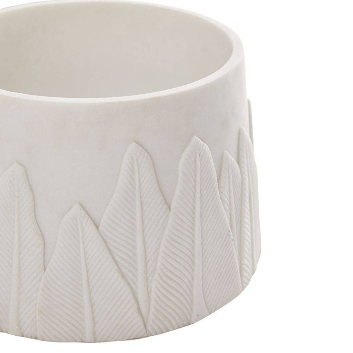 Arteriors - GKATC01 - Centerpiece - Feather - Ivory, Riverstone