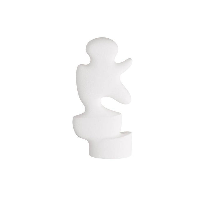 Arteriors - GKATC03 - Sculpture - Mello - White Plaster, Resin