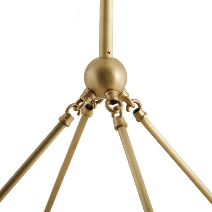 Arteriors - GKDLC01 - Chandelier - Empire - Antique Brass