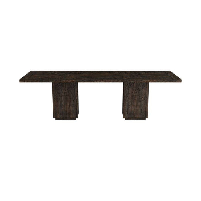 Arteriors - GKFDI01 - Dining Table - Vargueno - Burnt, Mango Wood