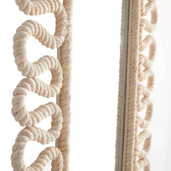 Arteriors - GKWMS01 - Mirror - Caracol - Ivory, Cotton Rope