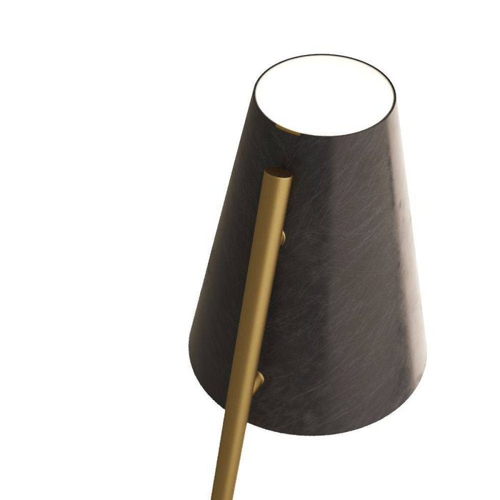 Arteriors - PFC14 - Floor Lamp - Zealand - English Bronze, Steel