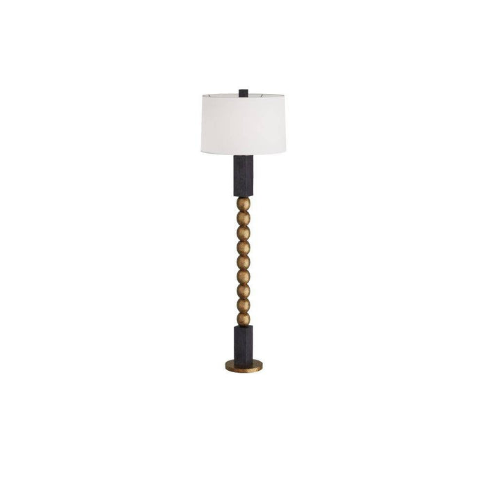 Arteriors - PFI06-317 - Floor Lamp - Yonah - Antique Brass