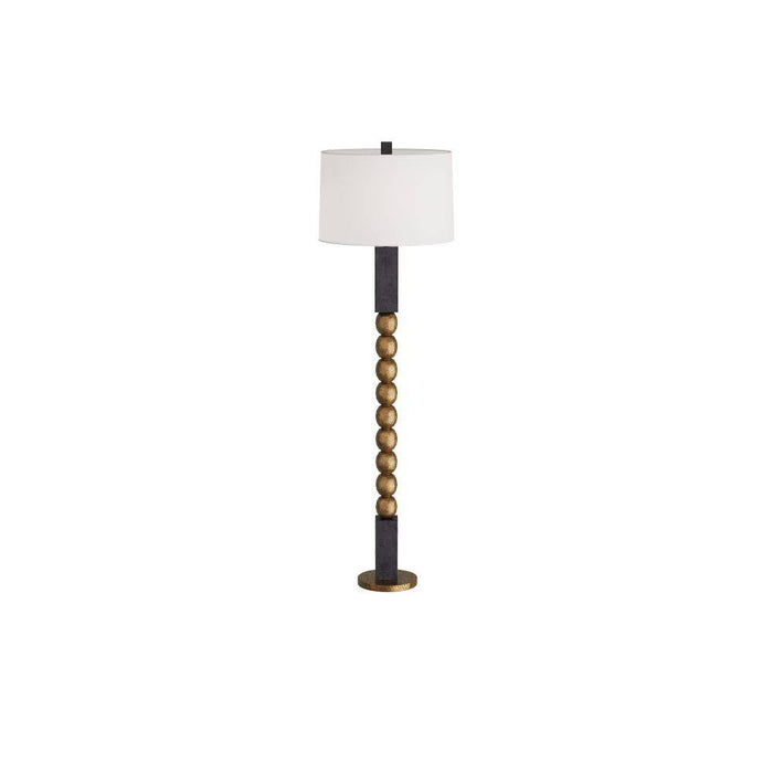 Arteriors - PFI06-317 - Floor Lamp - Yonah - Antique Brass