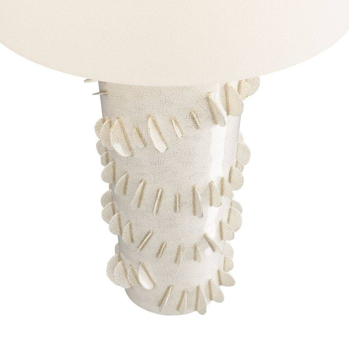 Arteriors - PTC11-SH021 - Table Lamp - Beatrix - Ivory Crackle, Ceramic