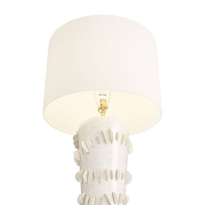 Arteriors - PTC11-SH021 - Table Lamp - Beatrix - Ivory Crackle, Ceramic