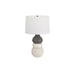 Arteriors - PTC13-SH024 - Table Lamp - Basilio - Ivory Crackle. Ceramic