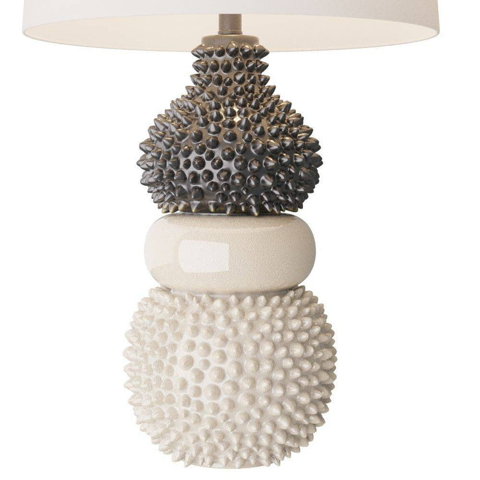 Arteriors - PTC13-SH024 - Table Lamp - Basilio - Ivory Crackle. Ceramic