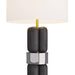 Arteriors - PTC16-SH022 - Table Lamp - Bronson - Charcoal, Ricestone