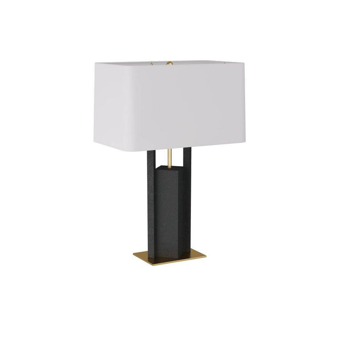 Arteriors - PTC19-429 - Table Lamp - Zory - Charcoal, Ricestone