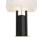 Arteriors - PTC19-429 - Table Lamp - Zory - Charcoal, Ricestone