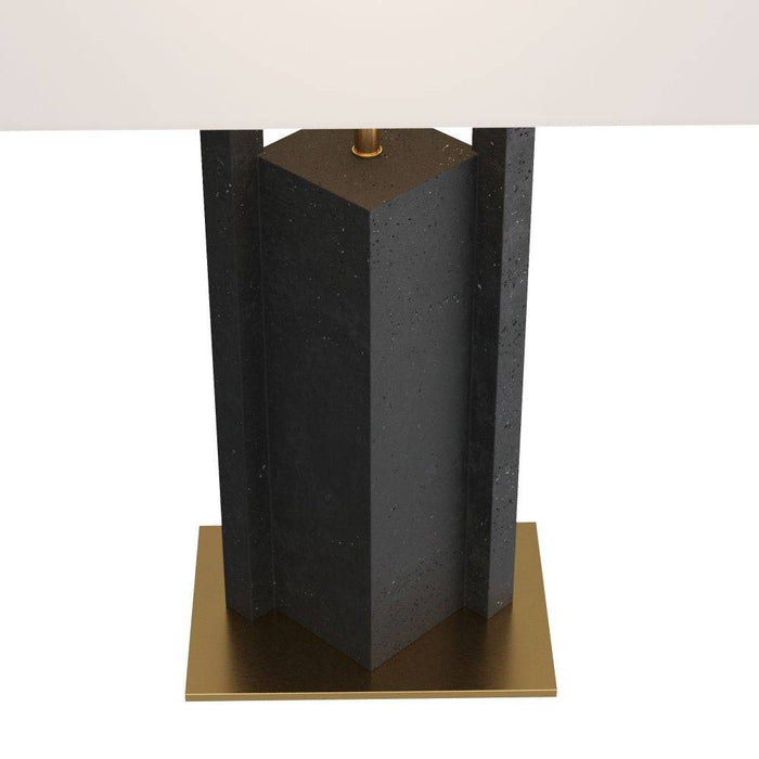 Arteriors - PTC19-429 - Table Lamp - Zory - Charcoal, Ricestone