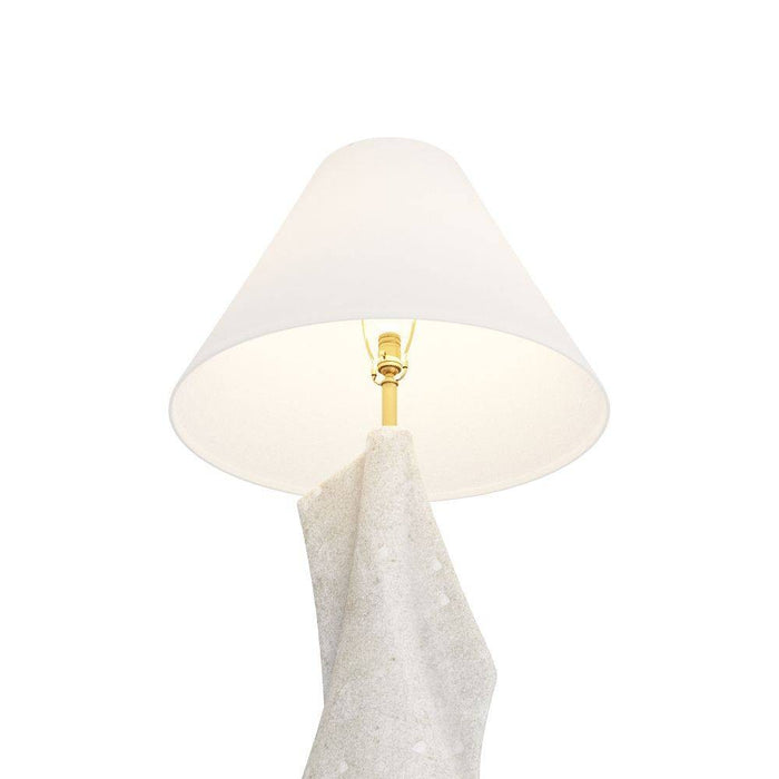 Arteriors - PTC22-SH032 - Table Lamp - Bruce - Ivory, Glass Stone