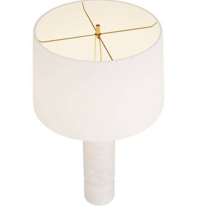 Arteriors - PTC25-SH024 - Table Lamp - Angelina - White, Alabaster
