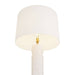 Arteriors - PTC25-SH024 - Table Lamp - Angelina - White, Alabaster