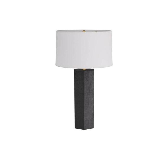 Arteriors - PTS07-610 - Table Lamp - Zaya - Ebony, Corn Husk