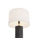 Arteriors - PTS07-610 - Table Lamp - Zaya - Ebony, Corn Husk
