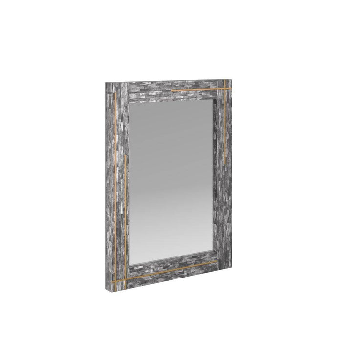 Arteriors - WMI33 - Mirror - Yvette - Gray, Bone