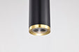 Nuvo Lighting - 62-818 - LED Pendant - Century - Matte Black / Brushed Brass