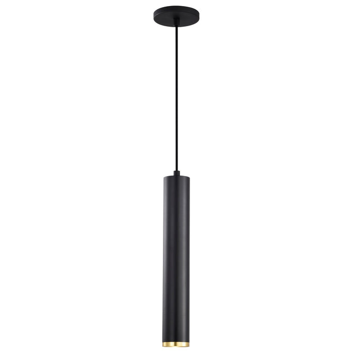 Nuvo Lighting - 62-818 - LED Pendant - Century - Matte Black / Brushed Brass