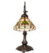 Meyda Tiffany - 244790 - One Light Table Lamp - Middleton - Mahogany Bronze