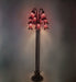 Meyda Tiffany - 251704 - 12 Light Floor Lamp - Stained Glass Pond Lily - Mahogany Bronze