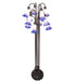 Meyda Tiffany - 251860 - 12 Light Floor Lamp - Blue/White - Mahogany Bronze