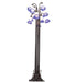 Meyda Tiffany - 251860 - 12 Light Floor Lamp - Blue/White - Mahogany Bronze