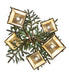 Meyda Tiffany - 260185 - Five Light Chandelier - Pine Branch - Antique Copper